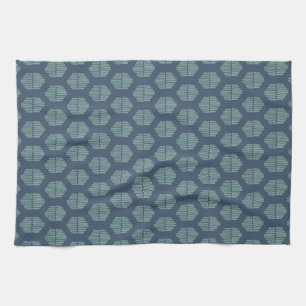 Hekse Teal + Blue  Tea Towel