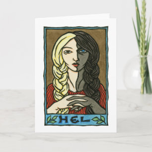 Hel Greeting Card