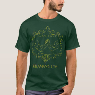 HELAMANS GYM Funny LDS Mormon Gift Premium T-Shirt