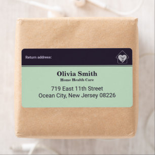 Helath Care Custom Text & Logo Label