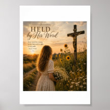 Held by His Word – Psalm 119:105 Christian Faith C