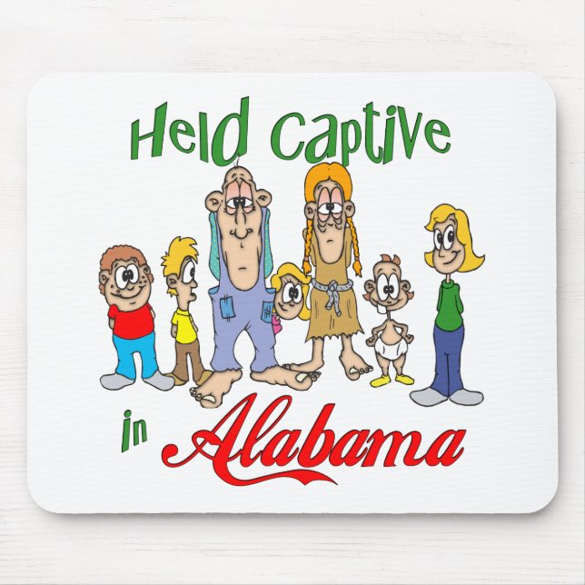 Held Captive in Alabama Mouse Mat (Front)