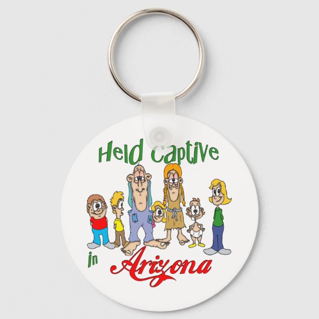 Held Captive in Arizona Key Ring (Front)