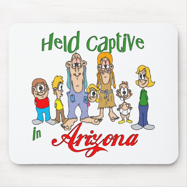 Held Captive in Arizona Mouse Mat (Front)