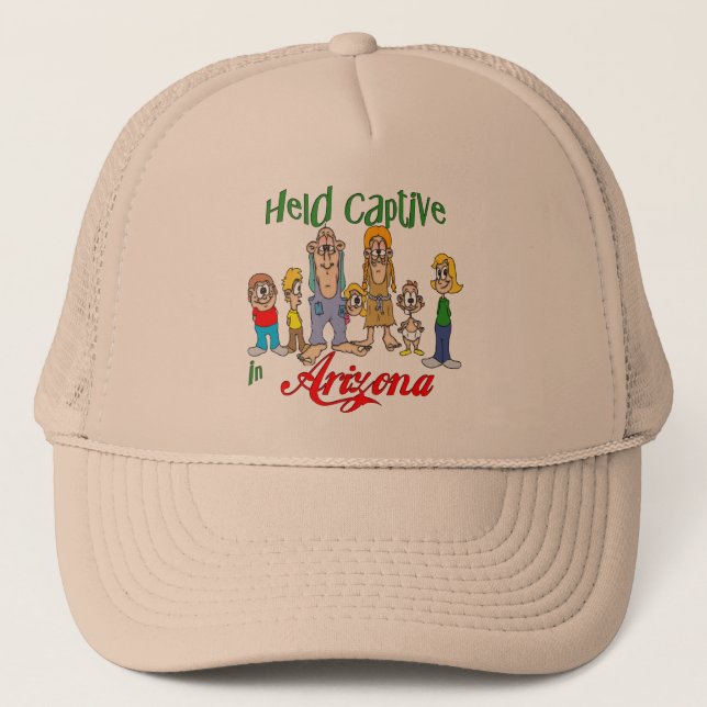 Held Captive in Arizona Trucker Hat (Front)