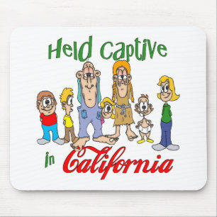 Held Captive in California Mouse Mat