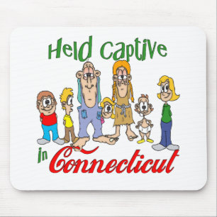 Held Captive in Connecticut Mouse Mat