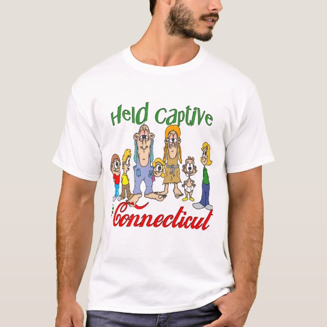 Held Captive in Connecticut T-Shirt (Front)