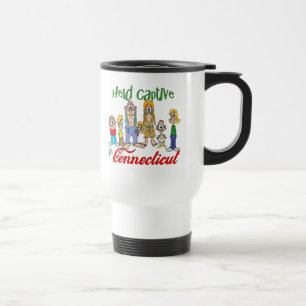 Held Captive in Connecticut Travel Mug