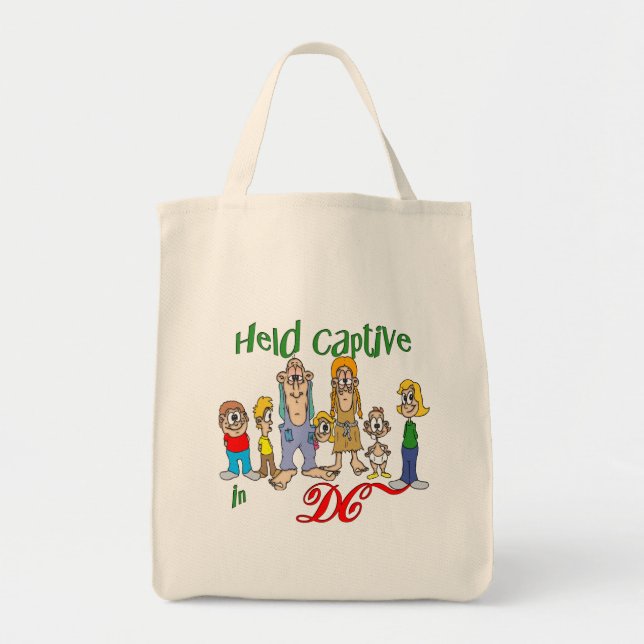 Held Captive in DC Tote Bag (Front)