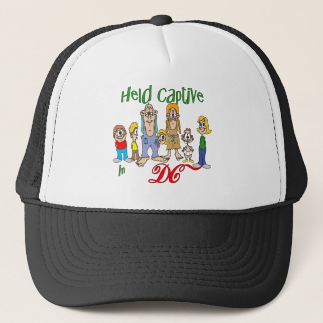 Held Captive in DC Trucker Hat (Front)