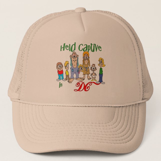Held Captive in DC Trucker Hat (Front)