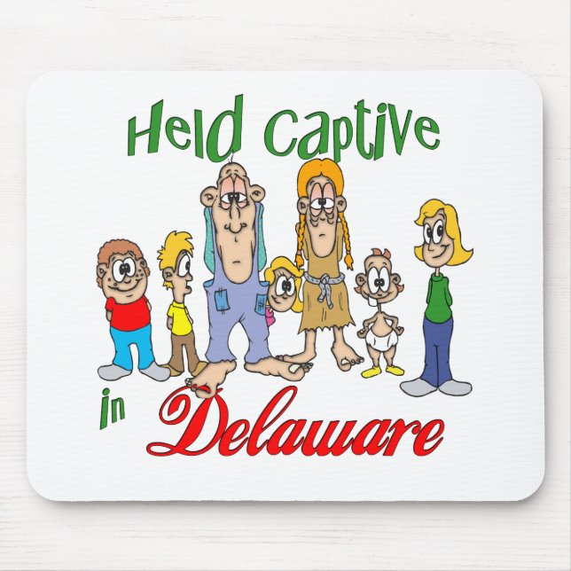 Held Captive in Delaware Mouse Mat (Front)