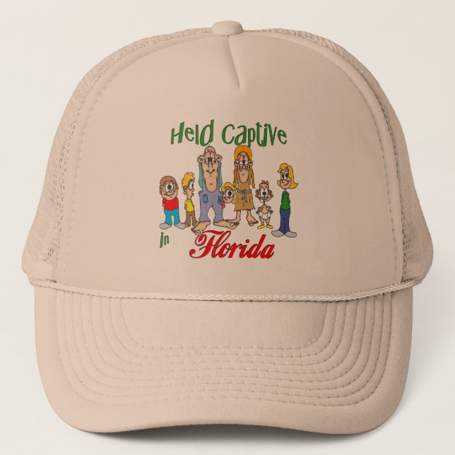 Held Captive in Florida Trucker Hat (Front)