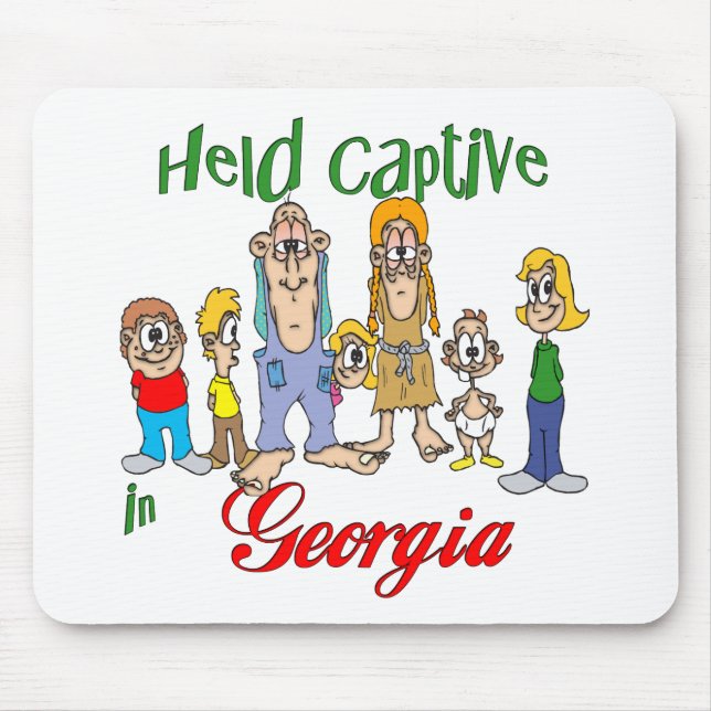 Held Captive in Georgia Mouse Mat (Front)