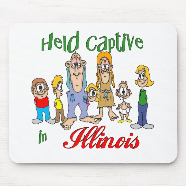 Held Captive in Illinois Mouse Mat (Front)