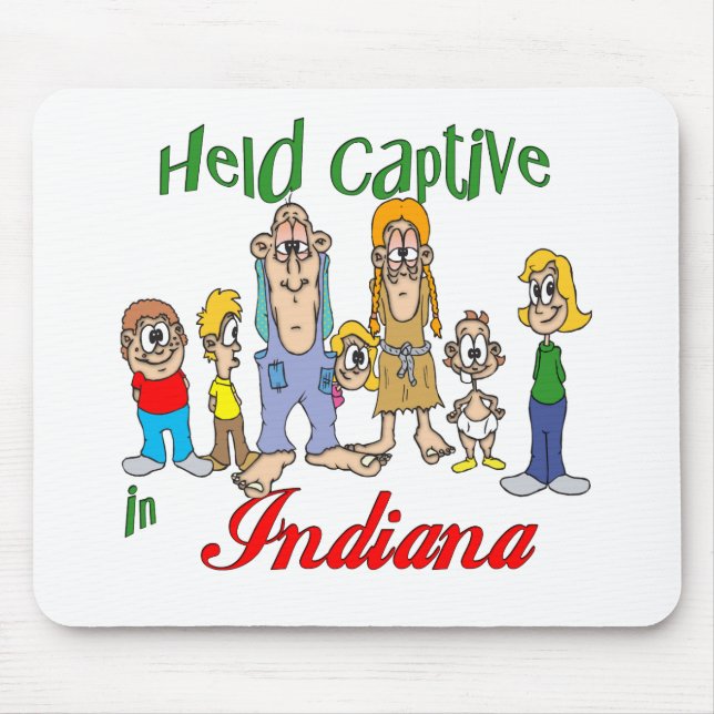 Held Captive in Indiana Mouse Mat (Front)