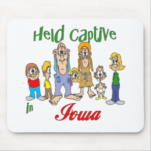 Held Captive in Iowa Mouse Mat