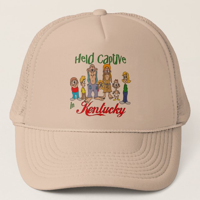Held Captive in Kentucky Trucker Hat (Front)