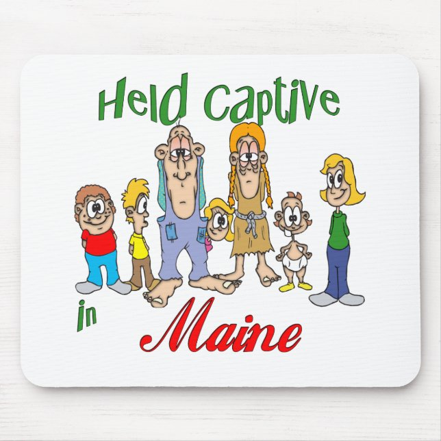 Held Captive in Maine Mouse Mat (Front)
