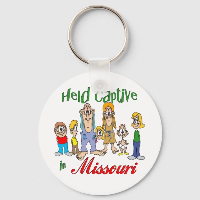 Held Captive in Missouri Key Ring (Front)