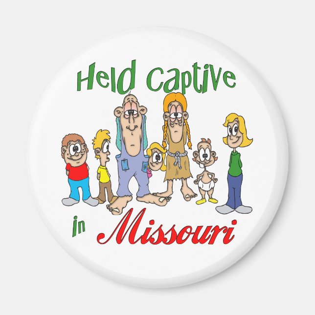 Held Captive in Missouri Magnet (Front)