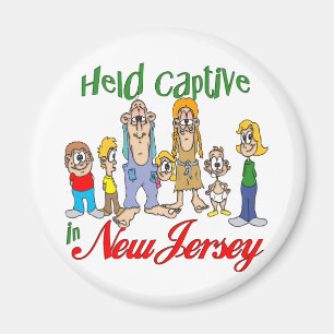 Held Captive in New Jersey Magnet