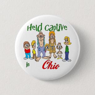 Held Captive in Ohio 6 Cm Round Badge