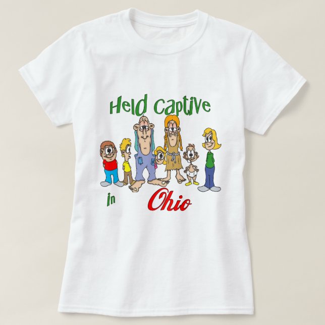 Held Captive in Ohio T-Shirt (Design Front)