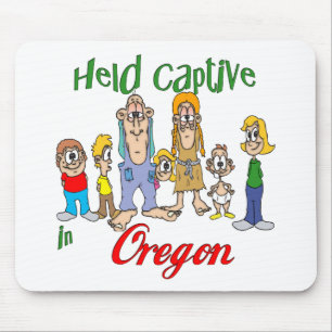 Held Captive in Oregon Mouse Mat