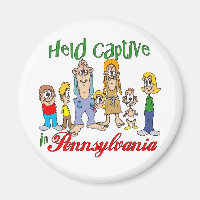 Held Captive in Pennsylvania Magnet (Front)