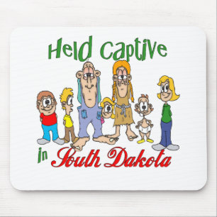 Held Captive in South Dakota Mouse Mat