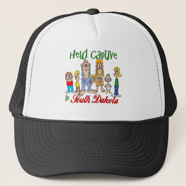 Held Captive in South Dakota Trucker Hat (Front)
