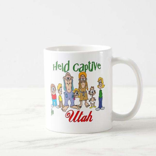 Held Captive in Utah Coffee Mug (Right)