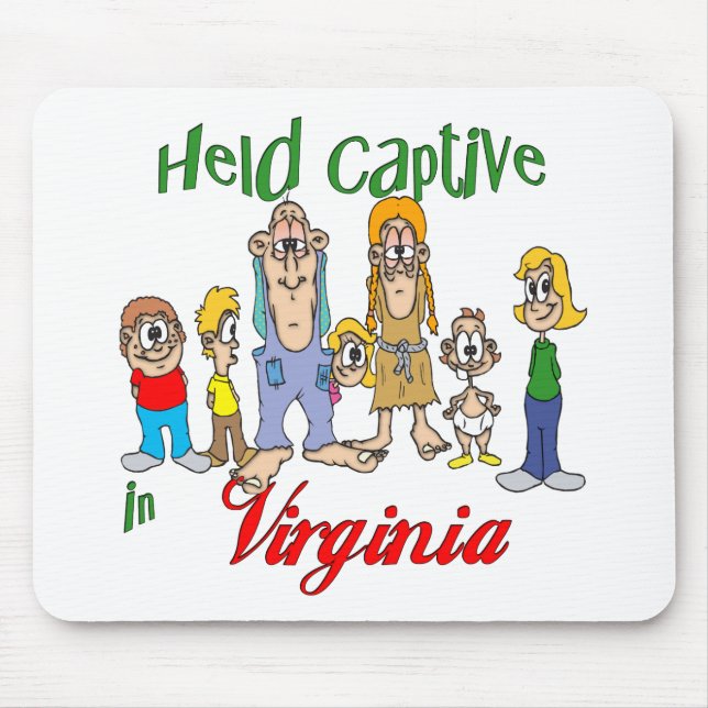 Held Captive in Virginia Mouse Mat (Front)