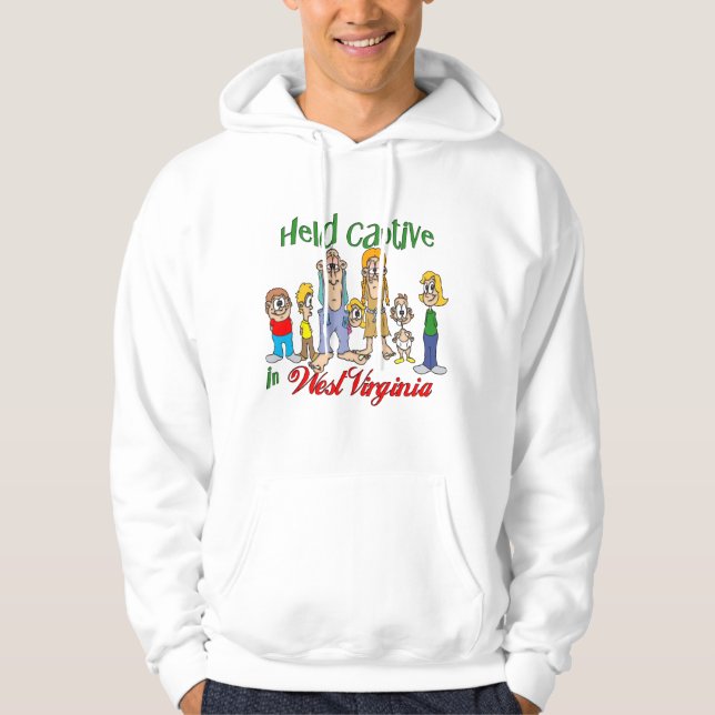 Held Captive in West Virginia Hoodie (Front)
