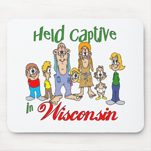 Held Captive in Wisconsin Mouse Mat (Front)