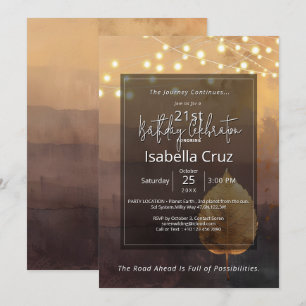 Held in Stillness Minimal Design Invitation