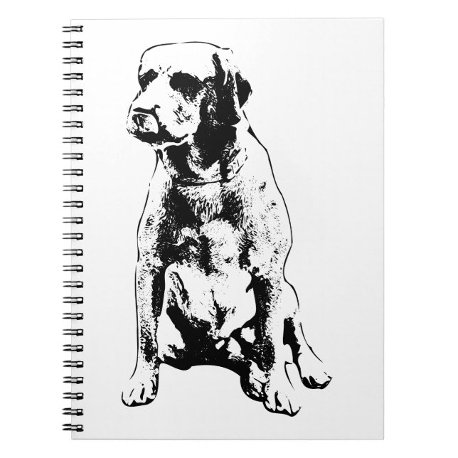 Held Thoughts, Held Gaze Notebook (Front)