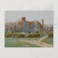 Helen Allingham Buckinghamshire House at Penn Stre