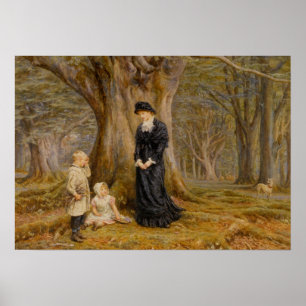 Helen Allingham Vintage The Lady of the Manor Poster