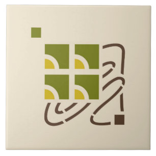 Helen Foster "Checkerberry" Tile