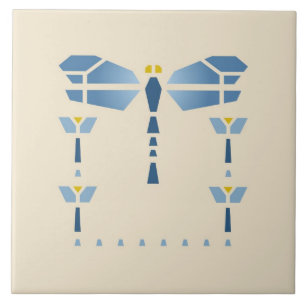Helen Foster "Dragonfly" Tile