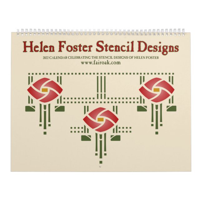 Helen Foster Stencil Calendar (Cover)