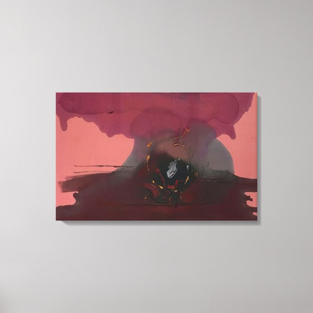 Helen Frankenthaler - Harbinger - 1986 Canvas Print (Front)