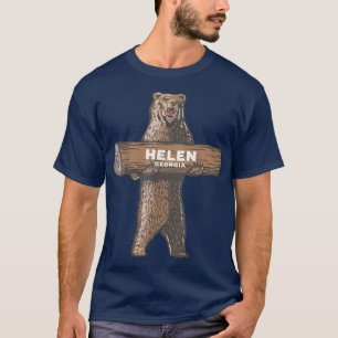 Helen Georgia GA Growling Bear Vacation Souvenir 1 T-Shirt