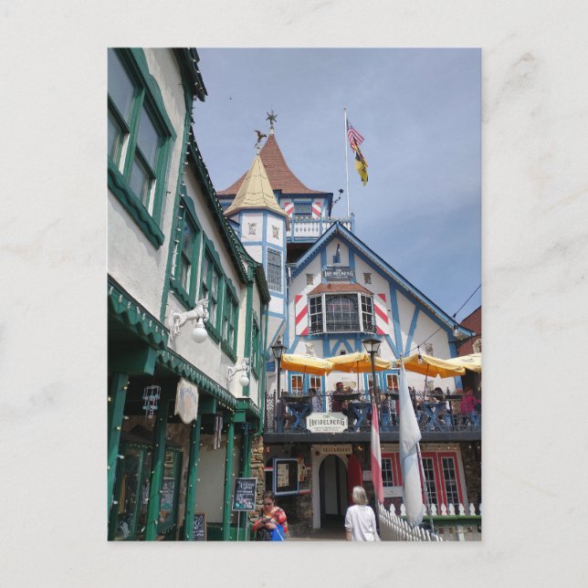 Helen Georgia German Town Postcard (Front)