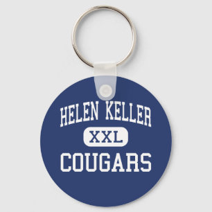 Helen Keller Cougars Middle Easton Key Ring