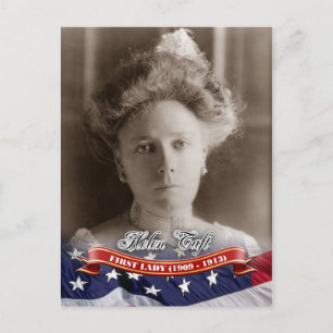Helen Taft, First Lady of the U.S. Postcard