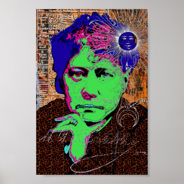 Helena Blavatsky Theosophy Occult Esoteric New Age Poster (Front)